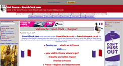 Desktop Screenshot of frenchduck.com