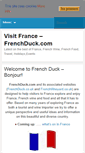 Mobile Screenshot of frenchduck.com